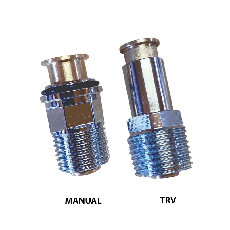 Shut-Off Valves Pair – Manual and TRV For Towel Rail