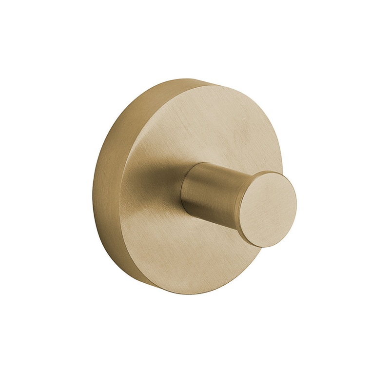Crosswater 3ONE6 Robe Hook|Brushed Brass|Stainless Steel|Slate