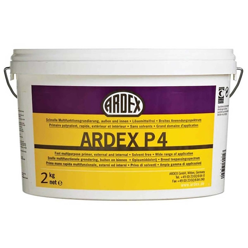 Ardex P4 Ready Mixed Rapid Drying Primer – 2kg