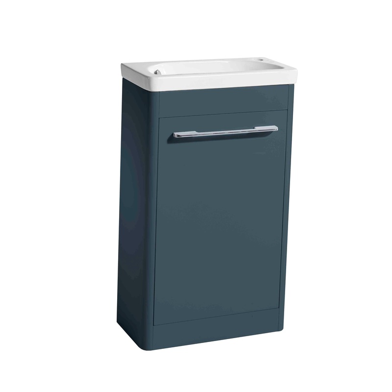 Contour Floor Mounted Cloakroom – Dark Blue