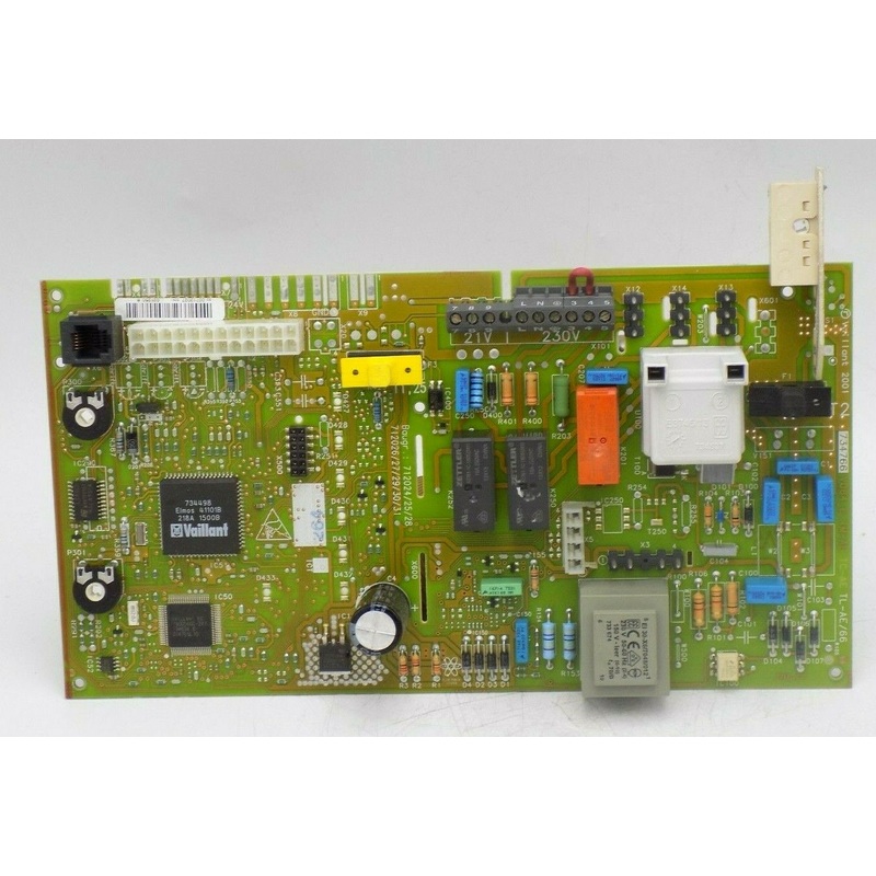 0020034604 130805 VAILLANT THERMOCOMPACT 637E & TURBOMAX PLUS 837E PCB ( REFURBISHED)