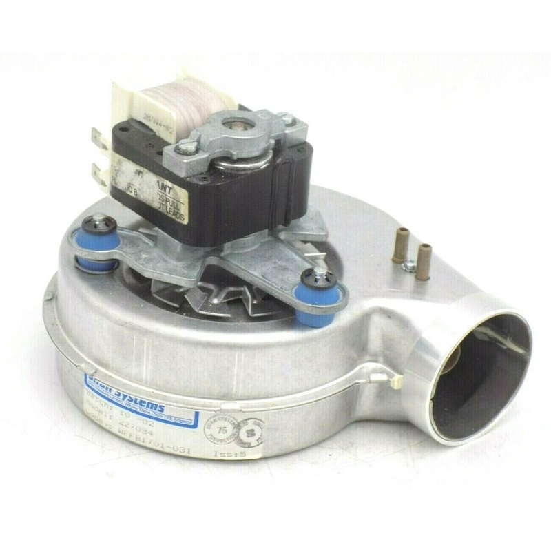 100 % ORIGINAL GLOWWORM MICRON 50FF & 60FF BOILER FAN S227034 WAS 227034 ( REFURBISHED)