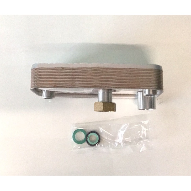 1.015957 Alpha genuine Dhw. heat exchanger (cb24/24x/cd24c)