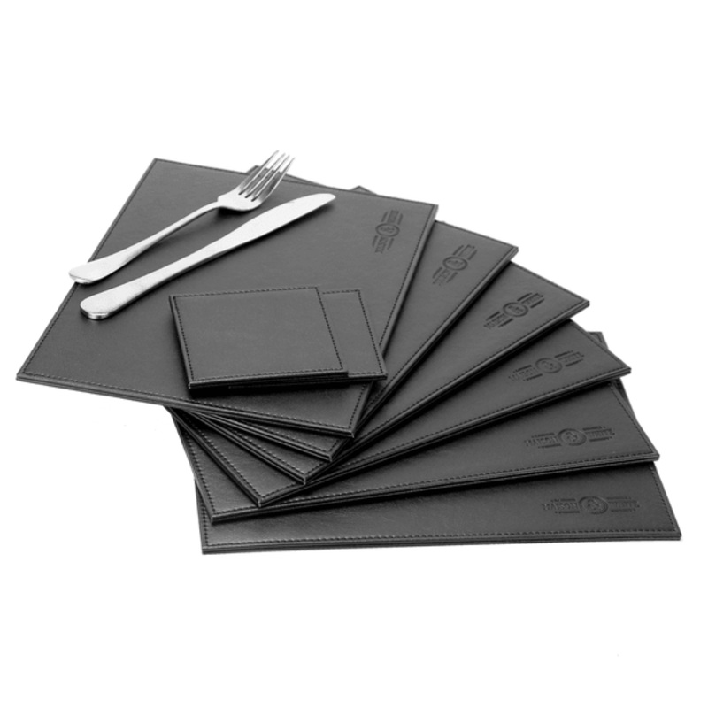 12 Piece Faux Leather Table Set