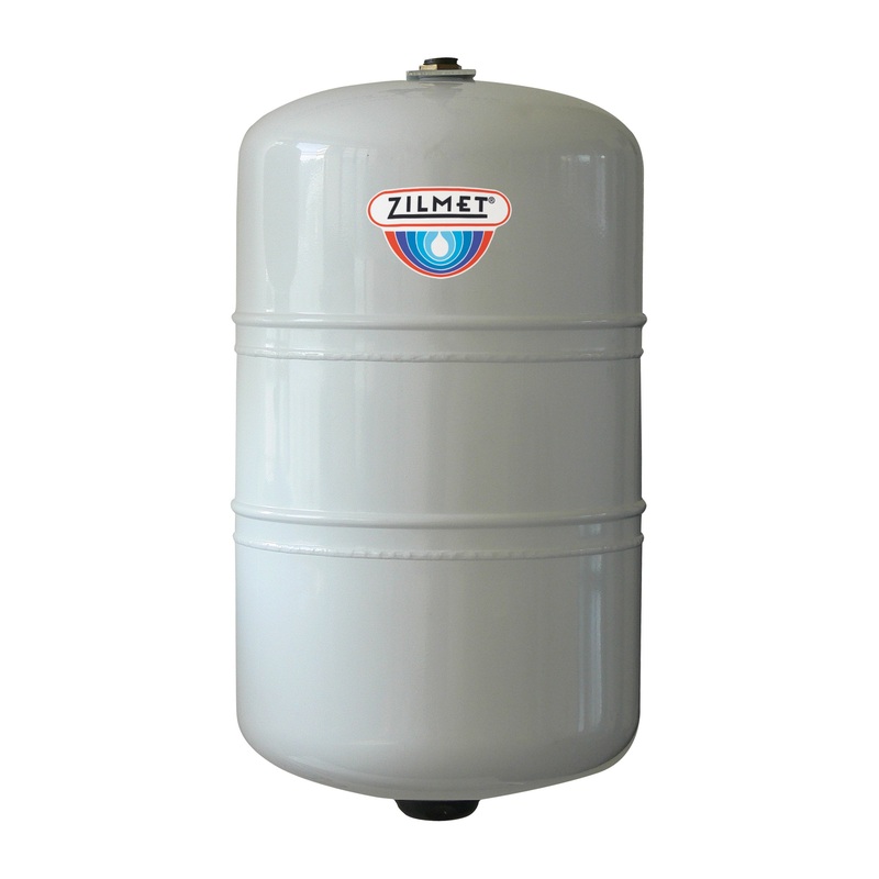 Zilmet Wall Mounted Solar Plus Vessels with Fixed Membranes