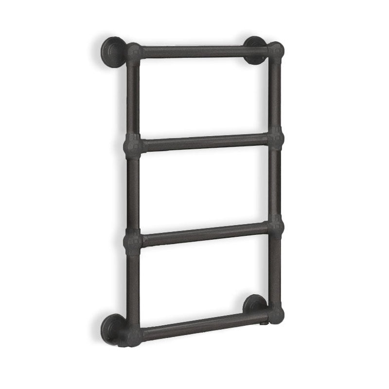 Anthracite Grey Charlotte – Traditional Heated Towel Rail Radiator – 500 x 750mm