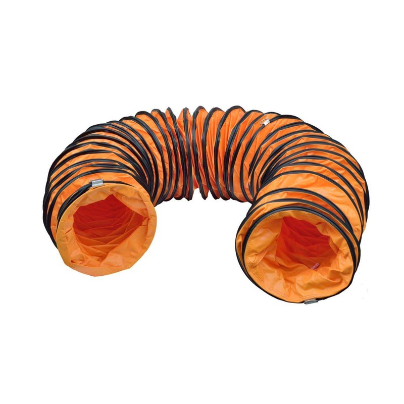 10 Heavy Duty Flexible PVC Ducting – 5m