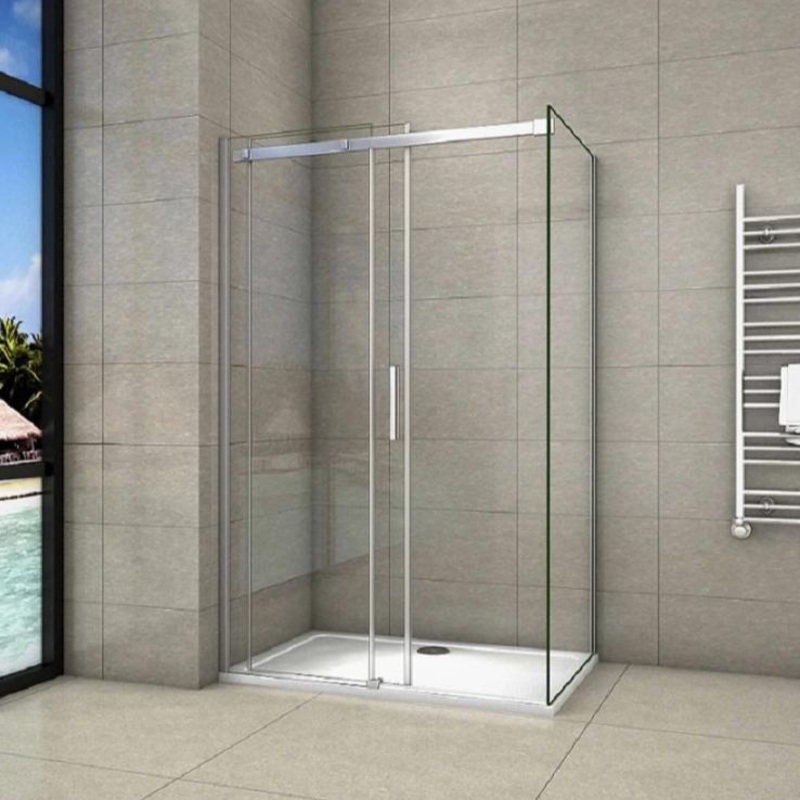 100/110/120/140cm Sliding Shower Door Glass enclosure
