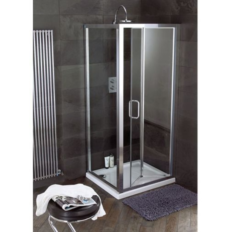 Atlas 800mm Shower Enclosure Bifold Door