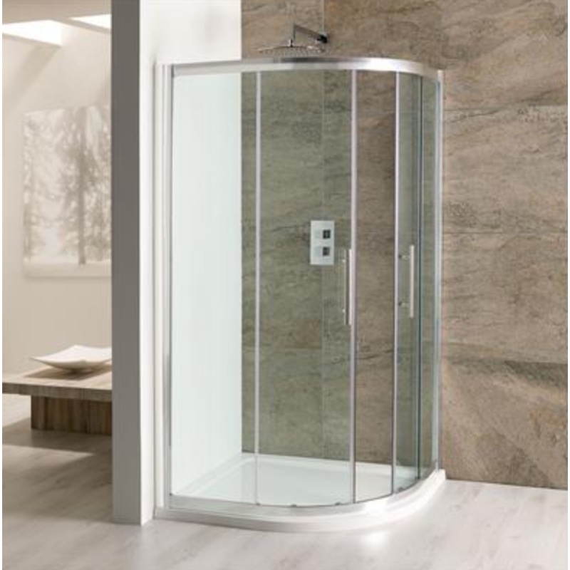 Volente Offset Quadrant Shower Enclosure 1000 x 900mm