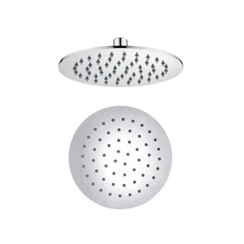 Chrome Round Shower Head 200mm