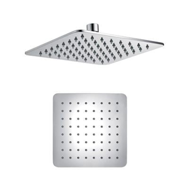 Chrome Square Shower Head 200mm