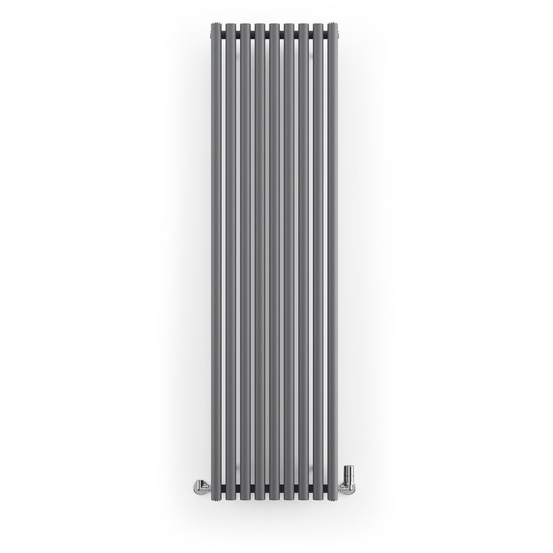 Rolo-Room – Anthracite Vertical Designer Radiator H1800mm x W480mm Single Panel