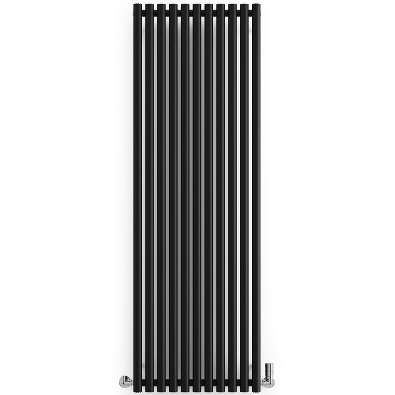 Rolo-Room – Black Vertical Designer Radiator H1800mm x W590mm Single Panel