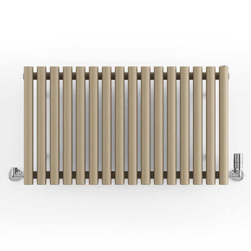 Rolo-Room – Quartz Mocha Horizontal Designer Radiator H500mm x W865mm Single Panel