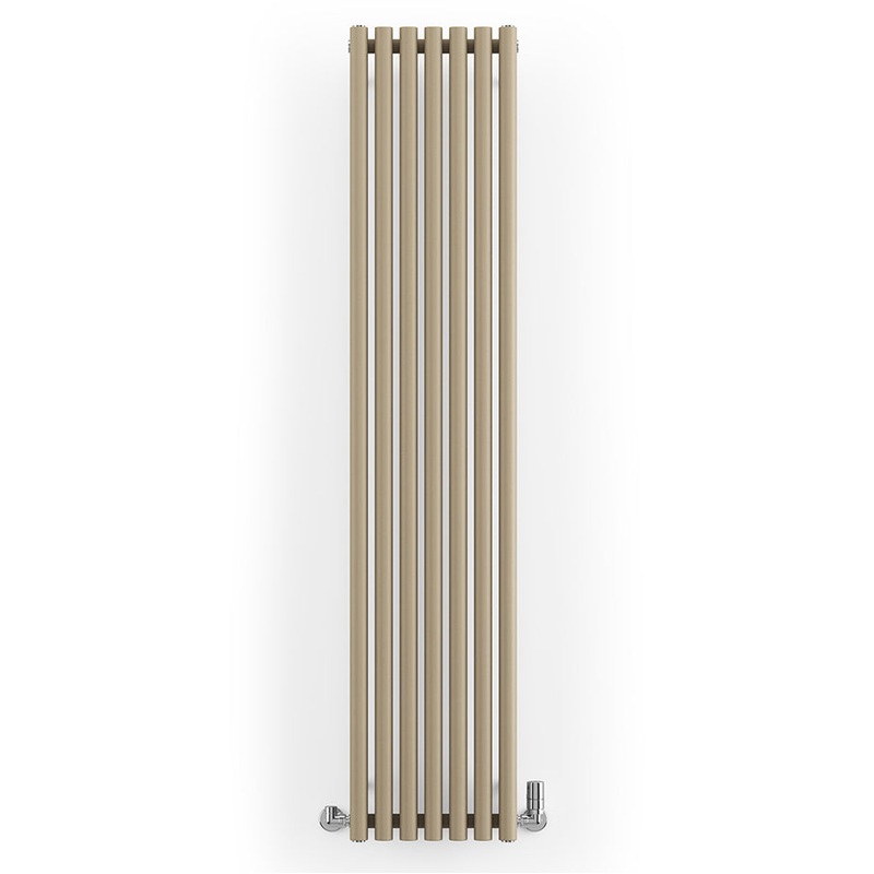 Rolo-Room – Quartz Mocha Vertical Designer Radiator H1800mm x W370mm Single Panel