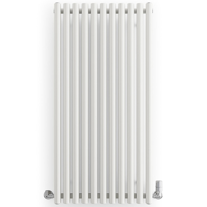 Rolo-Room – White Vertical Designer Radiator H1200mm x W590mm Single Panel