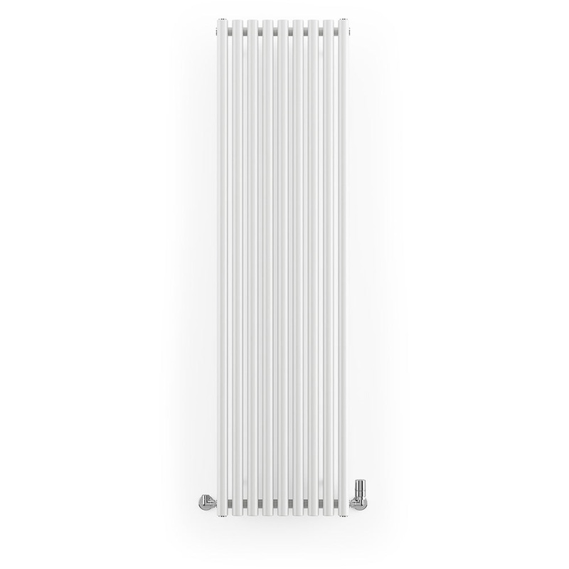 Rolo-Room – White Vertical Designer Radiator H1800mm x W480mm Single Panel