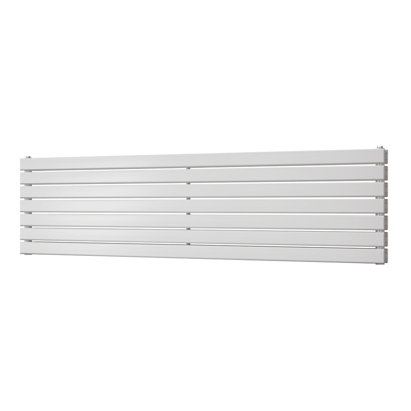 Typhoon Axis – White Horizontal Radiator H476mm x W1800mm Double Panel