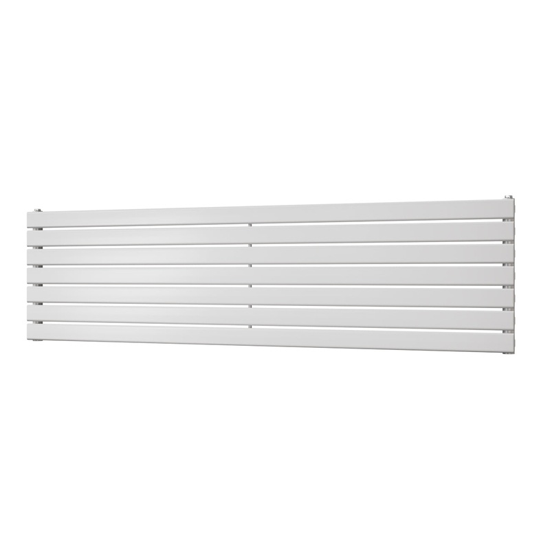 Typhoon Axis – White Horizontal Radiator H476mm x W1800mm Single Panel