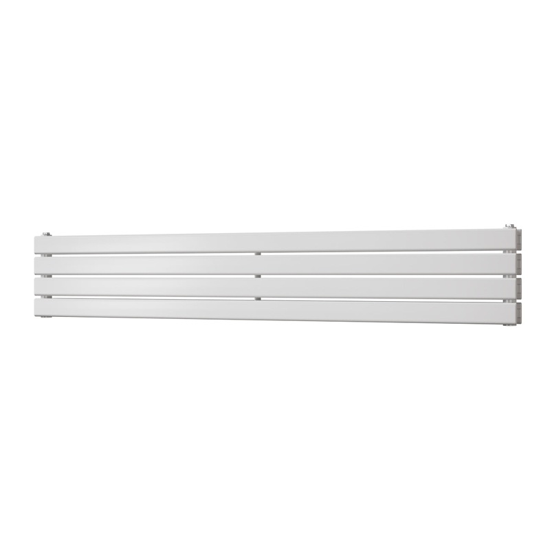 Typhoon Axis – White Horizontal Radiator H272mm x W1600mm Double Panel