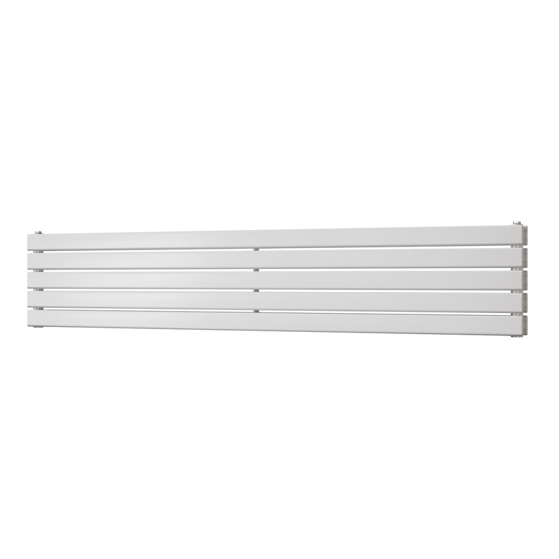 Typhoon Axis – White Horizontal Radiator H340mm x W1800mm Double Panel