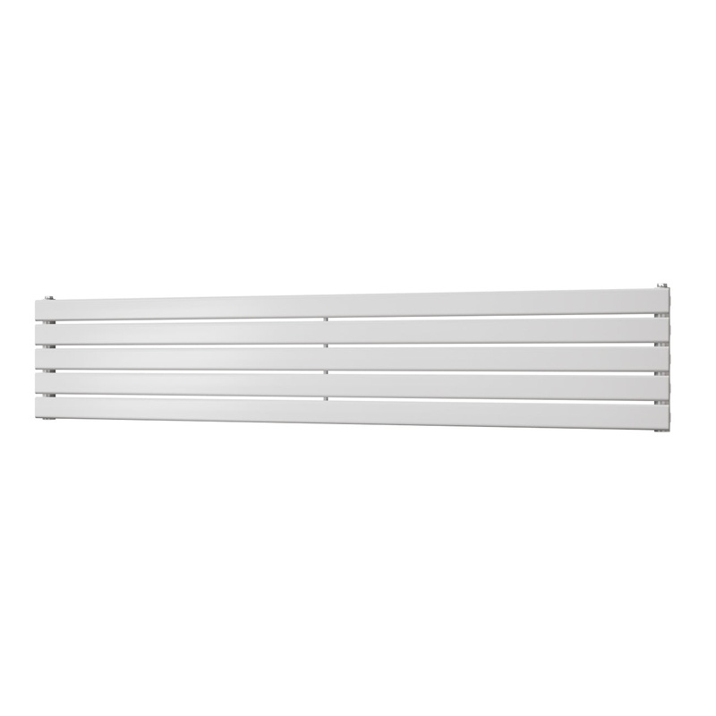 Typhoon Axis – White Horizontal Radiator H340mm x W1800mm Single Panel