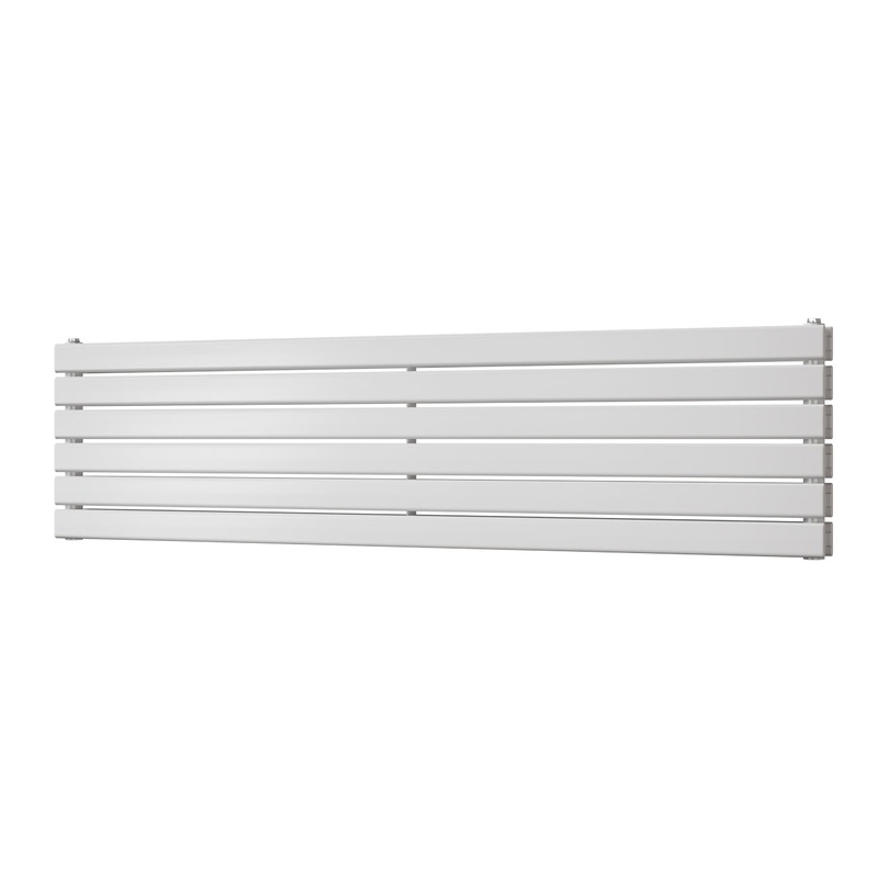 Typhoon Axis – White Horizontal Radiator H408mm x W1600mm Double Panel