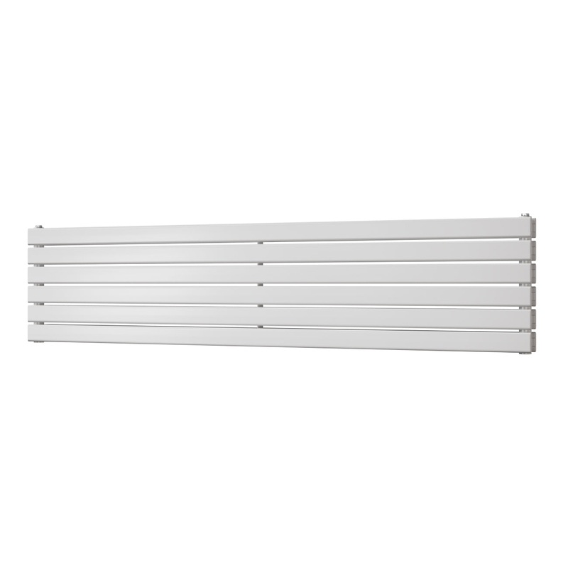 Typhoon Axis – White Horizontal Radiator H408mm x W1800mm Double Panel