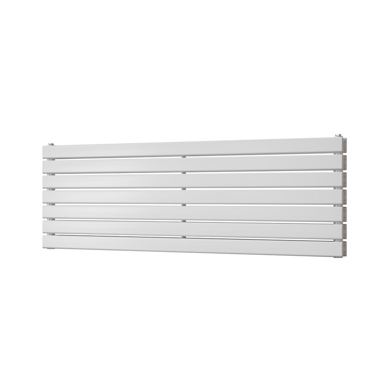 Typhoon Axis – White Horizontal Radiator H476mm x W1400mm Double Panel