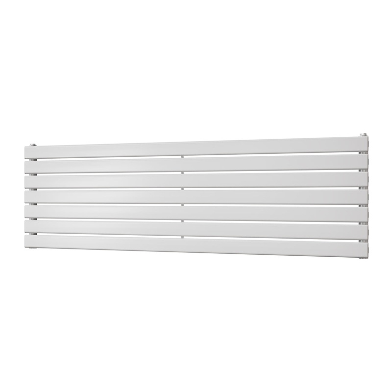 Typhoon Axis – White Horizontal Radiator H476mm x W1600mm Single Panel