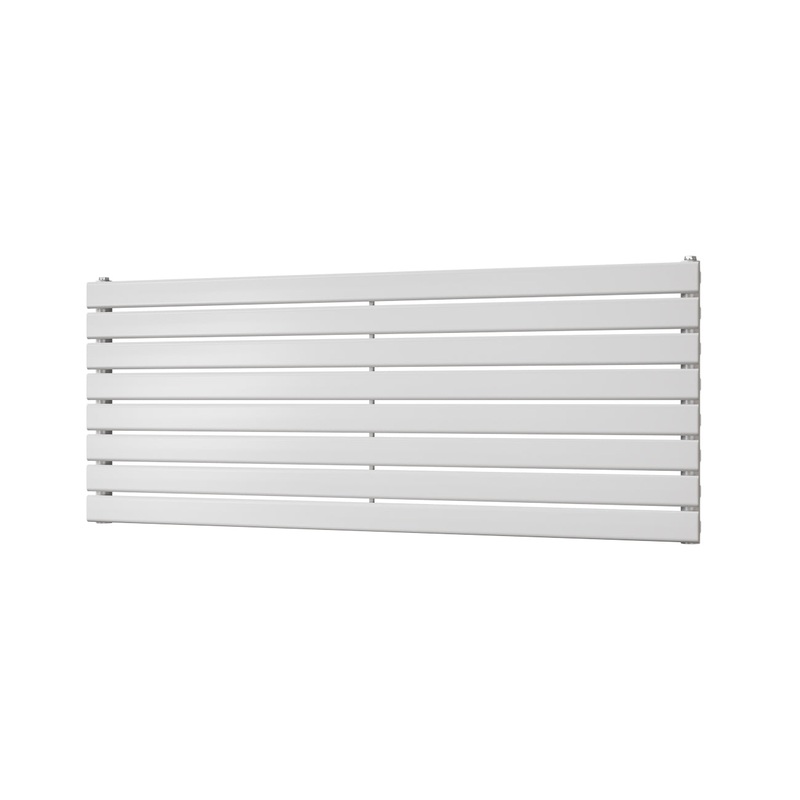 Typhoon Axis – White Horizontal Radiator H544mm x W1400mm Single Panel