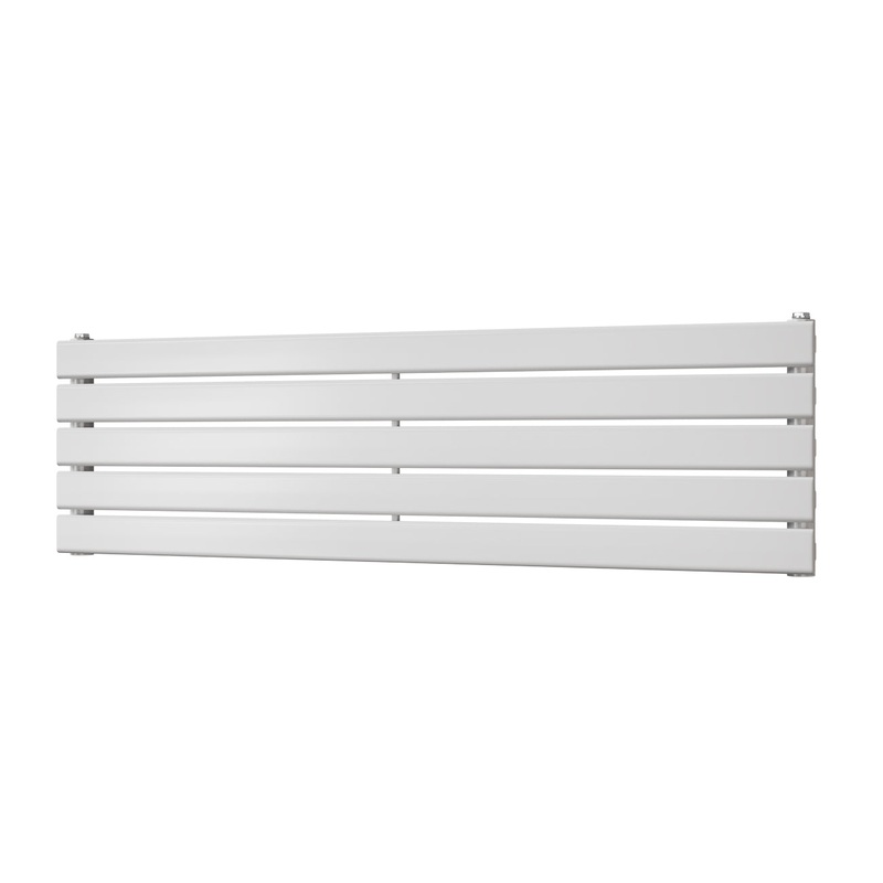 Typhoon Axis – White Horizontal Radiator H340mm x W1200mm Single Panel