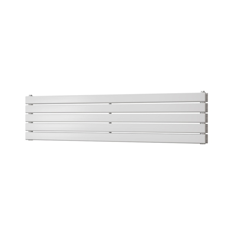 Typhoon Axis – White Horizontal Radiator H340mm x W1400mm Double Panel