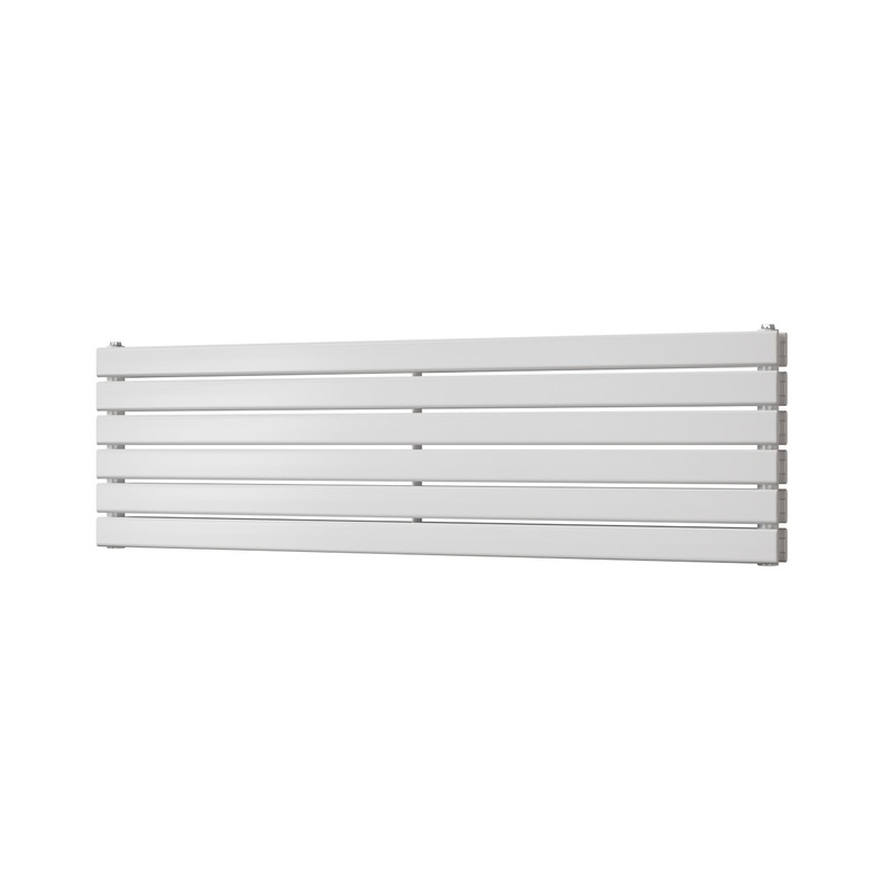 Typhoon Axis – White Horizontal Radiator H408mm x W1400mm Double Panel