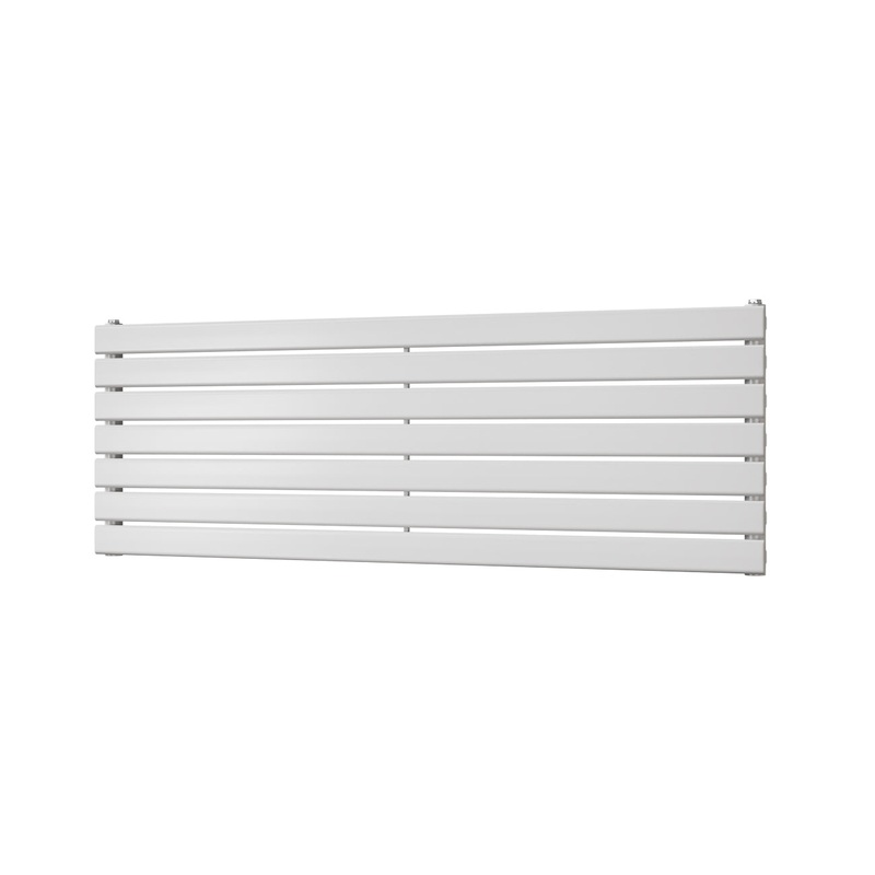 Typhoon Axis – White Horizontal Radiator H476mm x W1400mm Single Panel