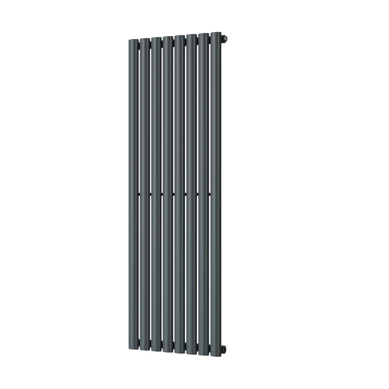 Omeara – Anthracite Vertical Radiator H1400mm x W464mm Single Panel