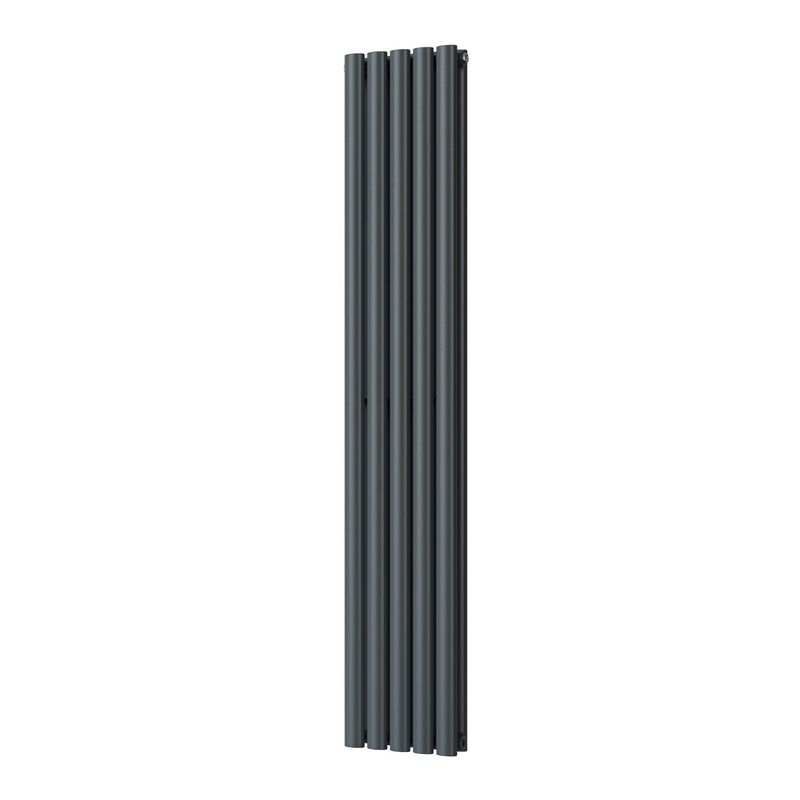 Omeara – Anthracite Vertical Radiator H1600mm x W290mm Double Panel