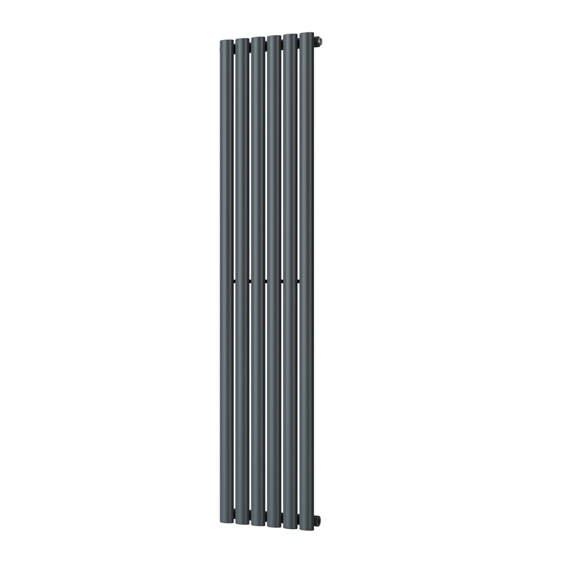 Omeara – Anthracite Vertical Radiator H1600mm x W348mm Single Panel