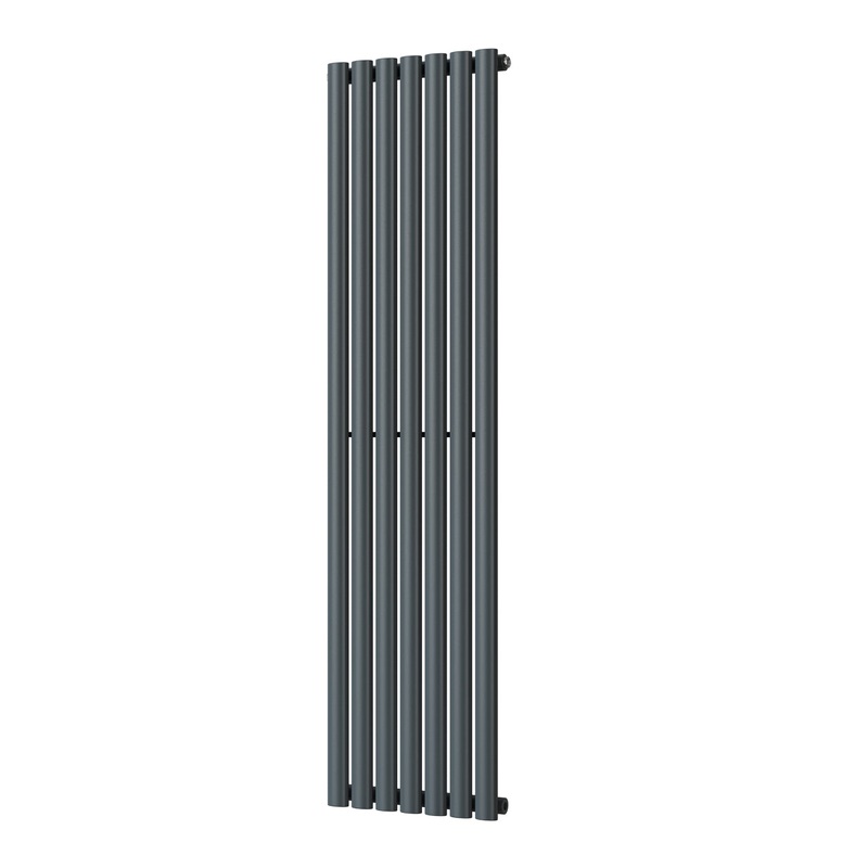 Omeara – Anthracite Vertical Radiator H1600mm x W406mm Single Panel