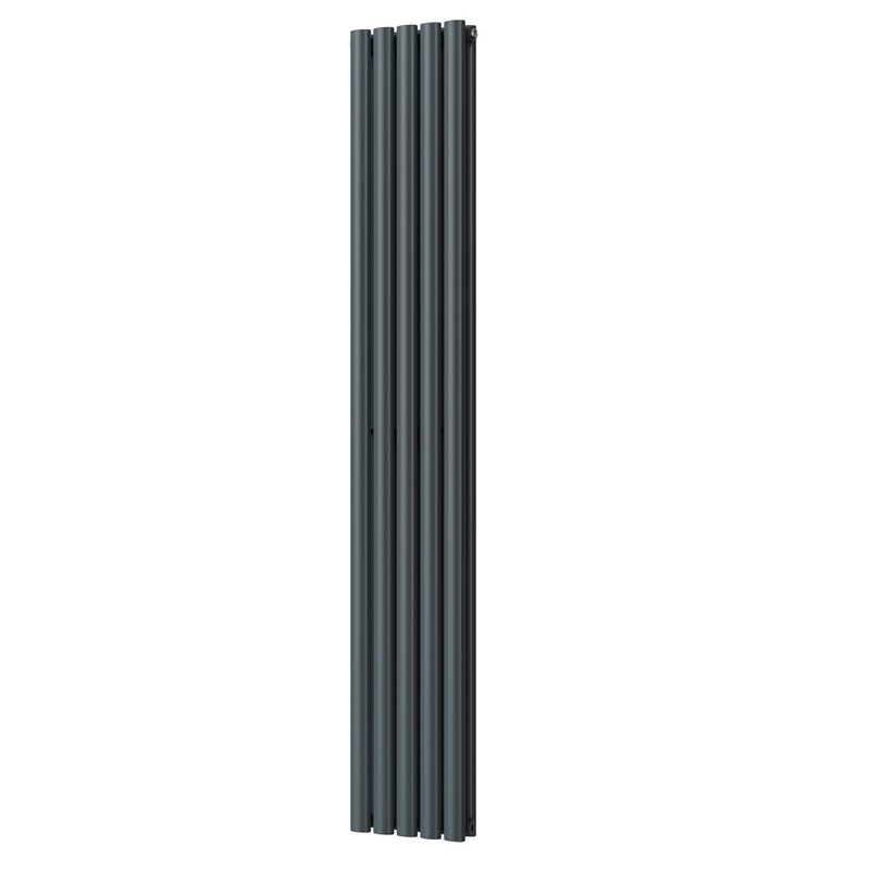 Omeara – Anthracite Vertical Radiator H1800mm x W290mm Double Panel