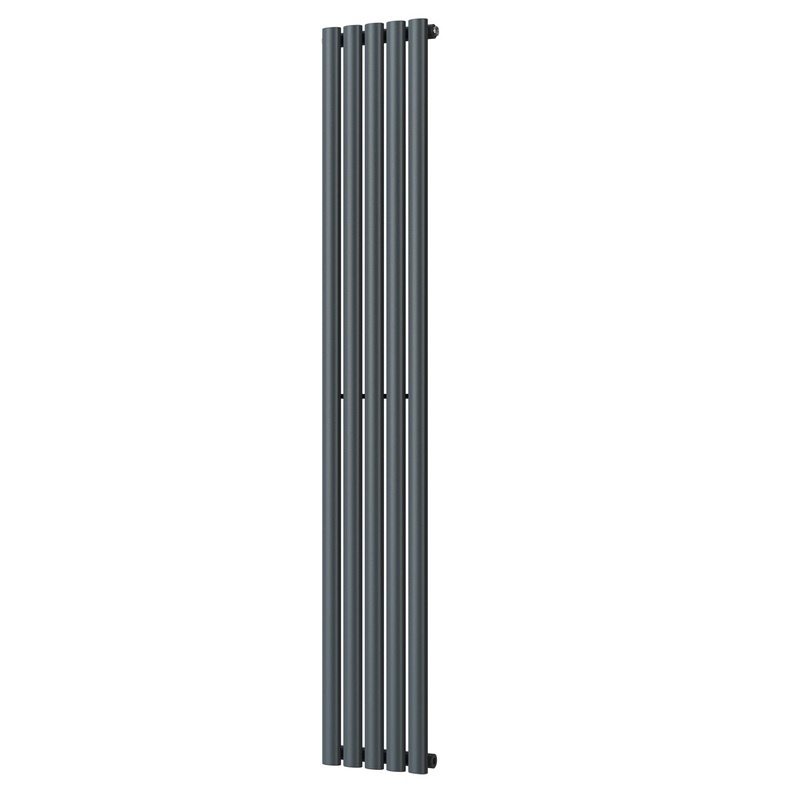 Omeara – Anthracite Vertical Radiator H1800mm x W290mm Single Panel