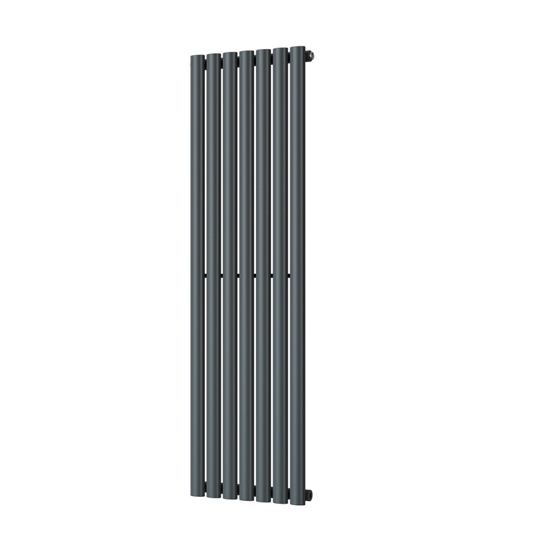 Omeara – Anthracite Vertical Radiator H1400mm x W406mm Single Panel