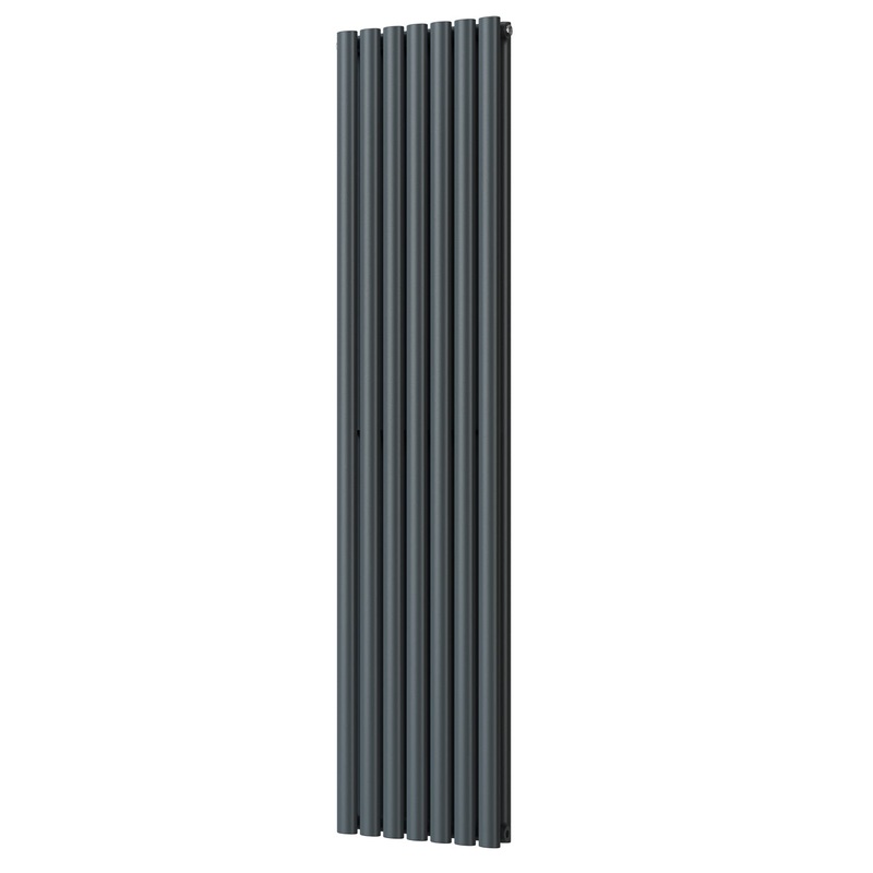 Omeara – Anthracite Vertical Radiator H1800mm x W406mm Double Panel
