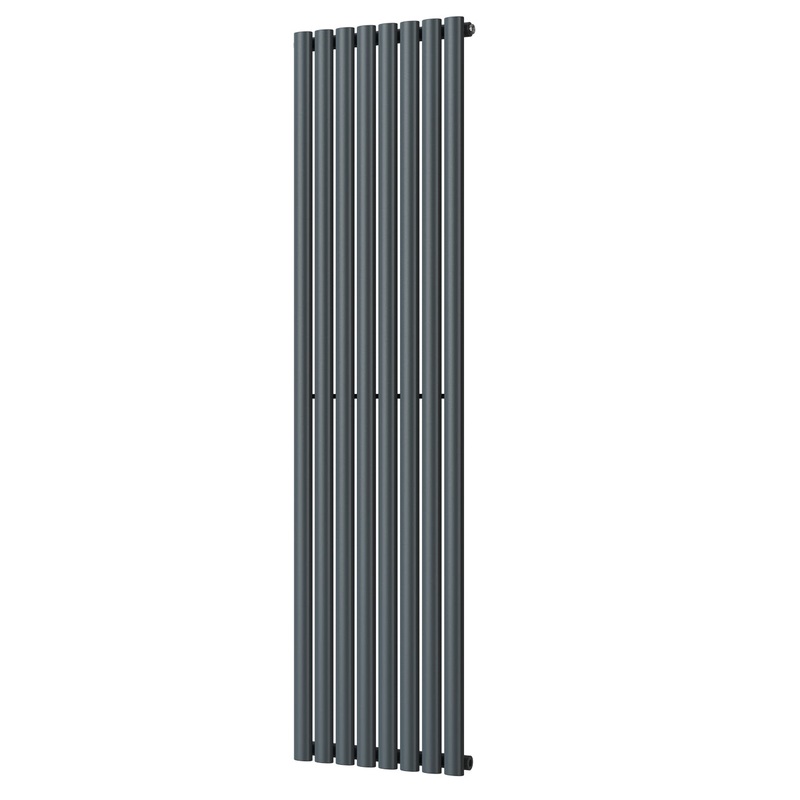 Omeara – Anthracite Vertical Radiator H1800mm x W464mm Single Panel