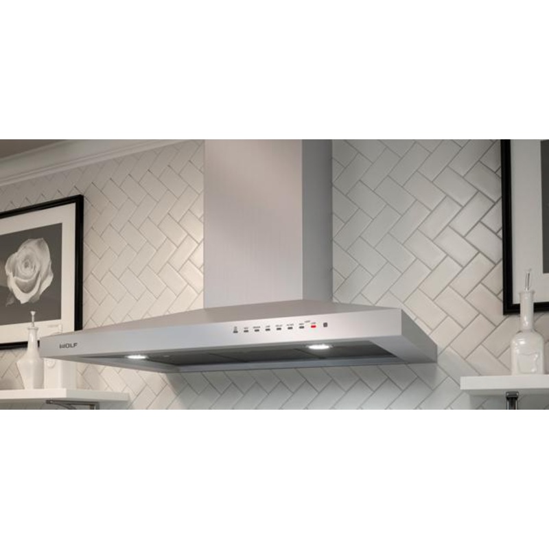 Wolf Chimney Hood ICBVW36S – Stainless Steel