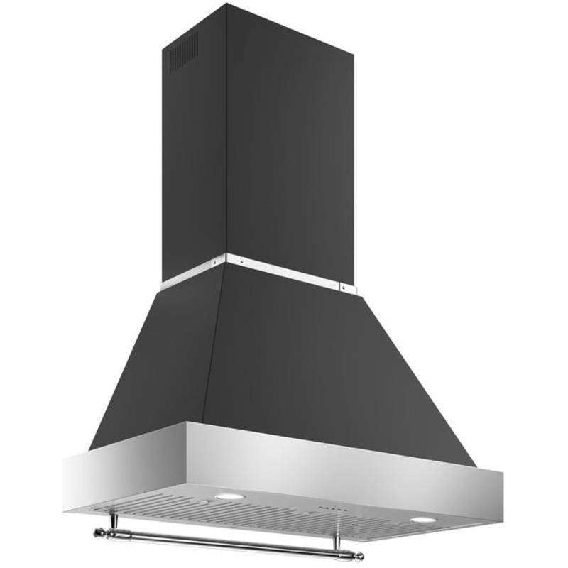 Bertazzoni Chimney Hood KC36HERTNE-K90HERTX – Black
