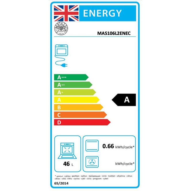 Bertazzoni Range Cooker Dual Fuel MAS106L2ENEC – Matt Black