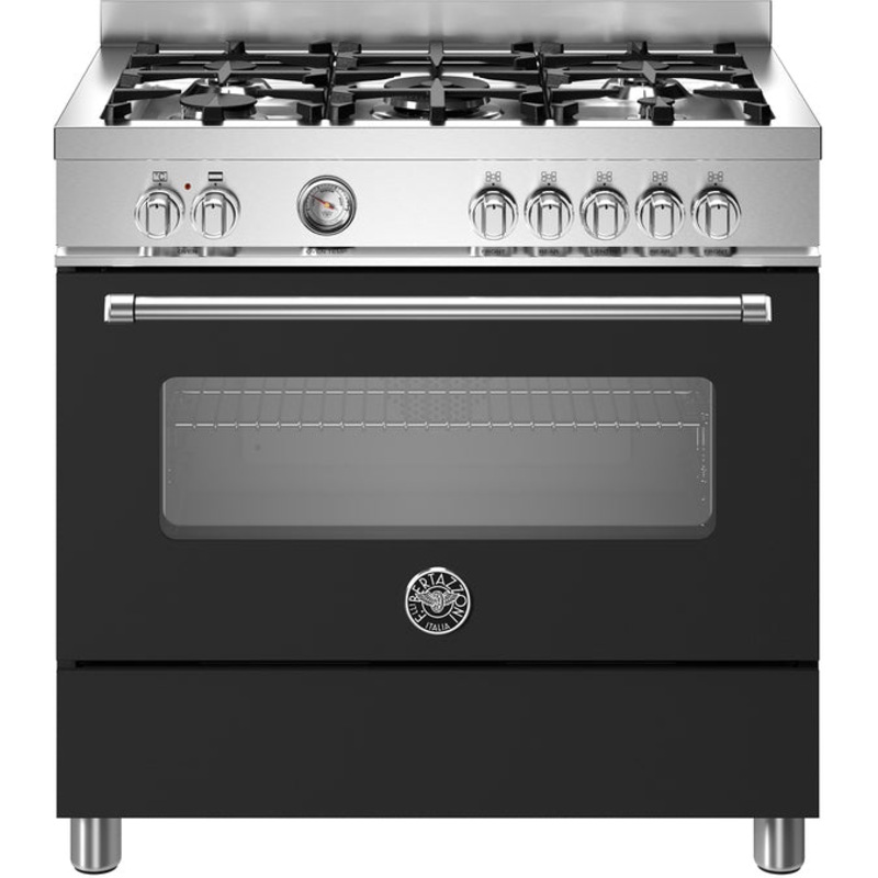 Bertazzoni Range Cooker Dual Fuel MAS95C1ENEC – Matt Black
