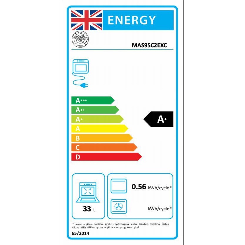 Bertazzoni Range Cooker Dual Fuel MAS95C2EXC – Stainless Steel